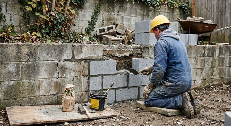 Block Wall Repair in Saint Cloud, FL