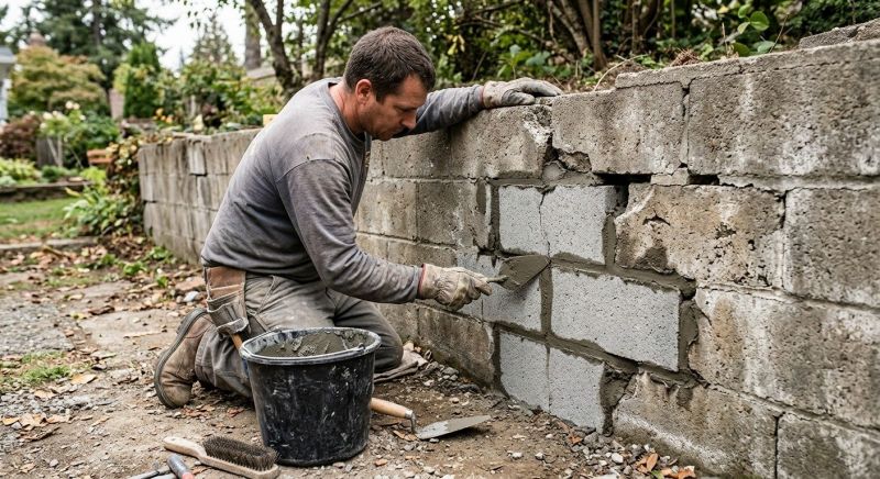 Block Wall Repair in Winter Park, FL