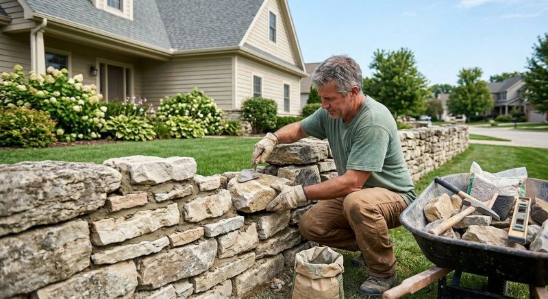 Brick Fence Repair in Orlando, FL