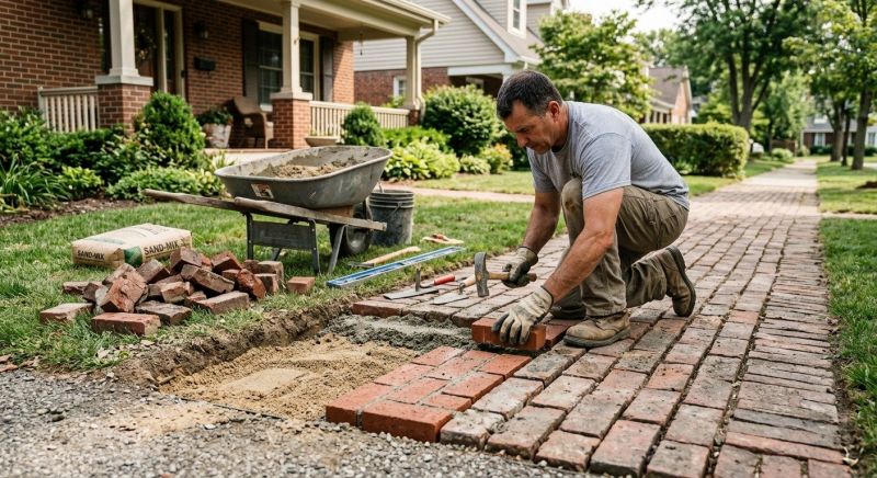 Brick Flatwork Repair in Geneva, FL