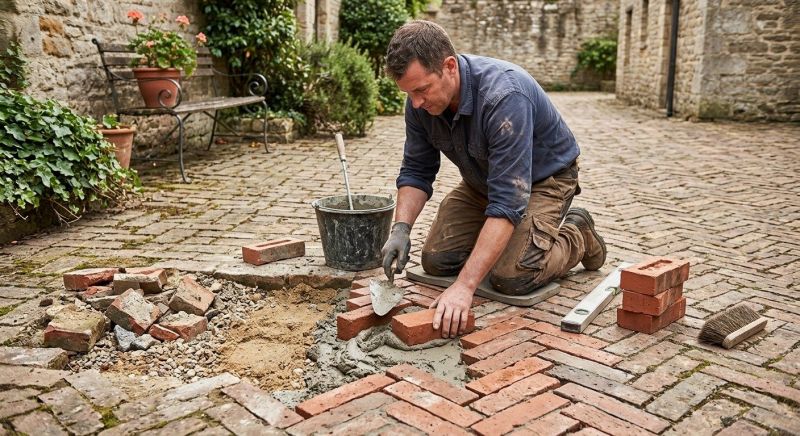 Brick Flatwork Repair in Orlando, FL