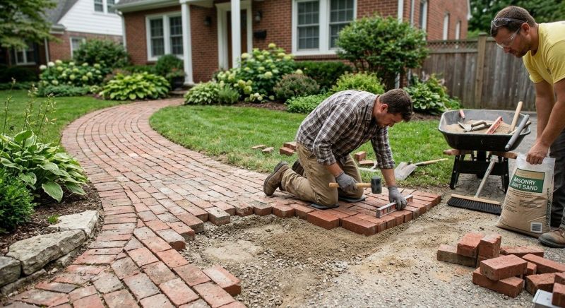 Brick Flatwork Repair in Sanford, FL