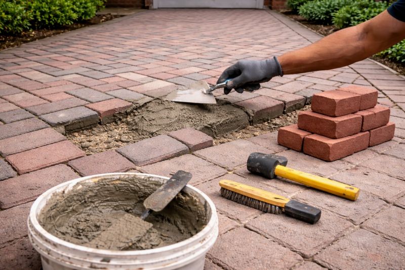 Brick Hardscape Repair in Orlando, FL