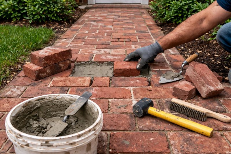 Brick Pathway Repair in Orlando, FL