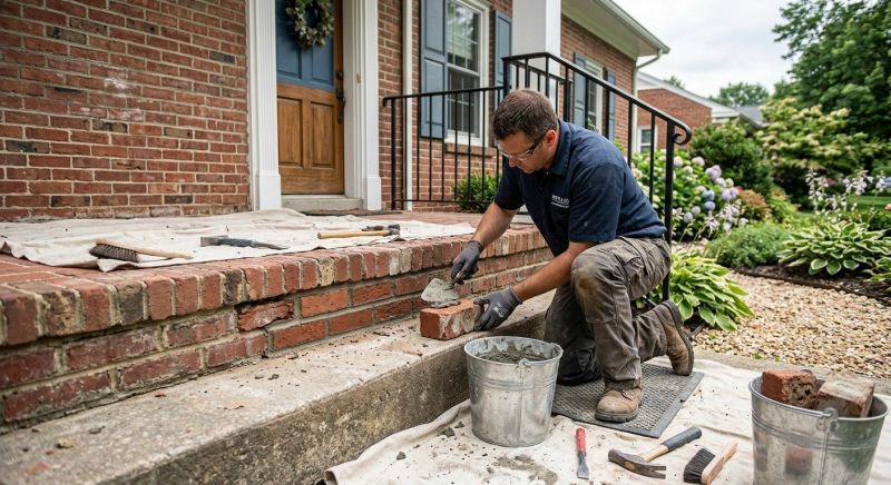 Brick Stairs Repair in Casselberry, FL