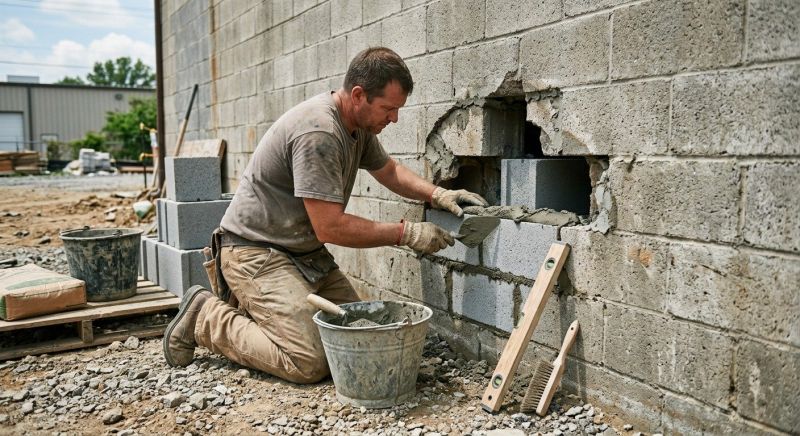 Concrete Block Repair in Windermere, FL