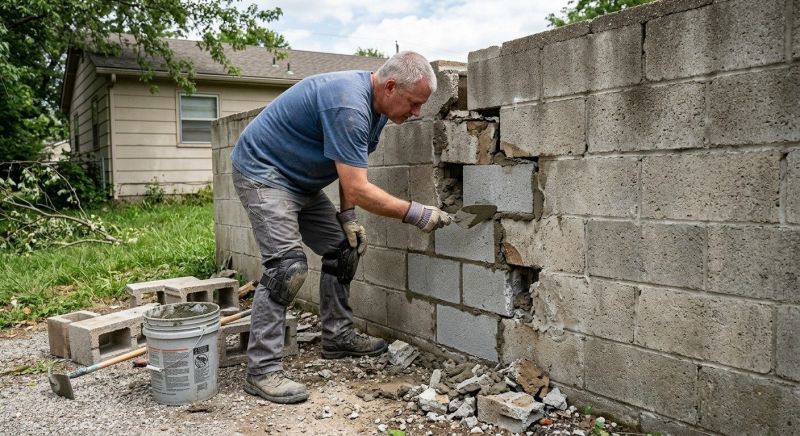 Concrete Block Repair in Winter Springs, FL