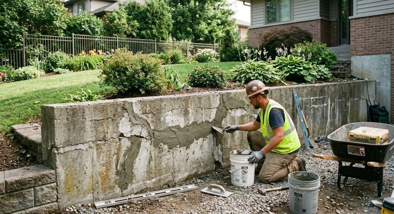 Retaining Wall Repair in Orlando, FL