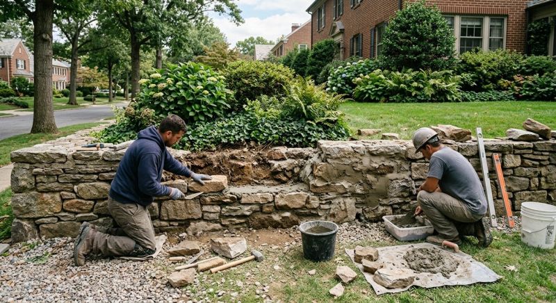 Retaining Wall Repair in Oviedo, FL