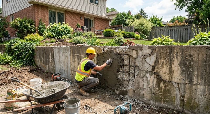 Retaining Wall Repair in Windermere, FL