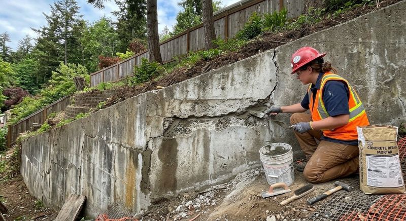 Retaining Wall Repair in Winter Park, FL